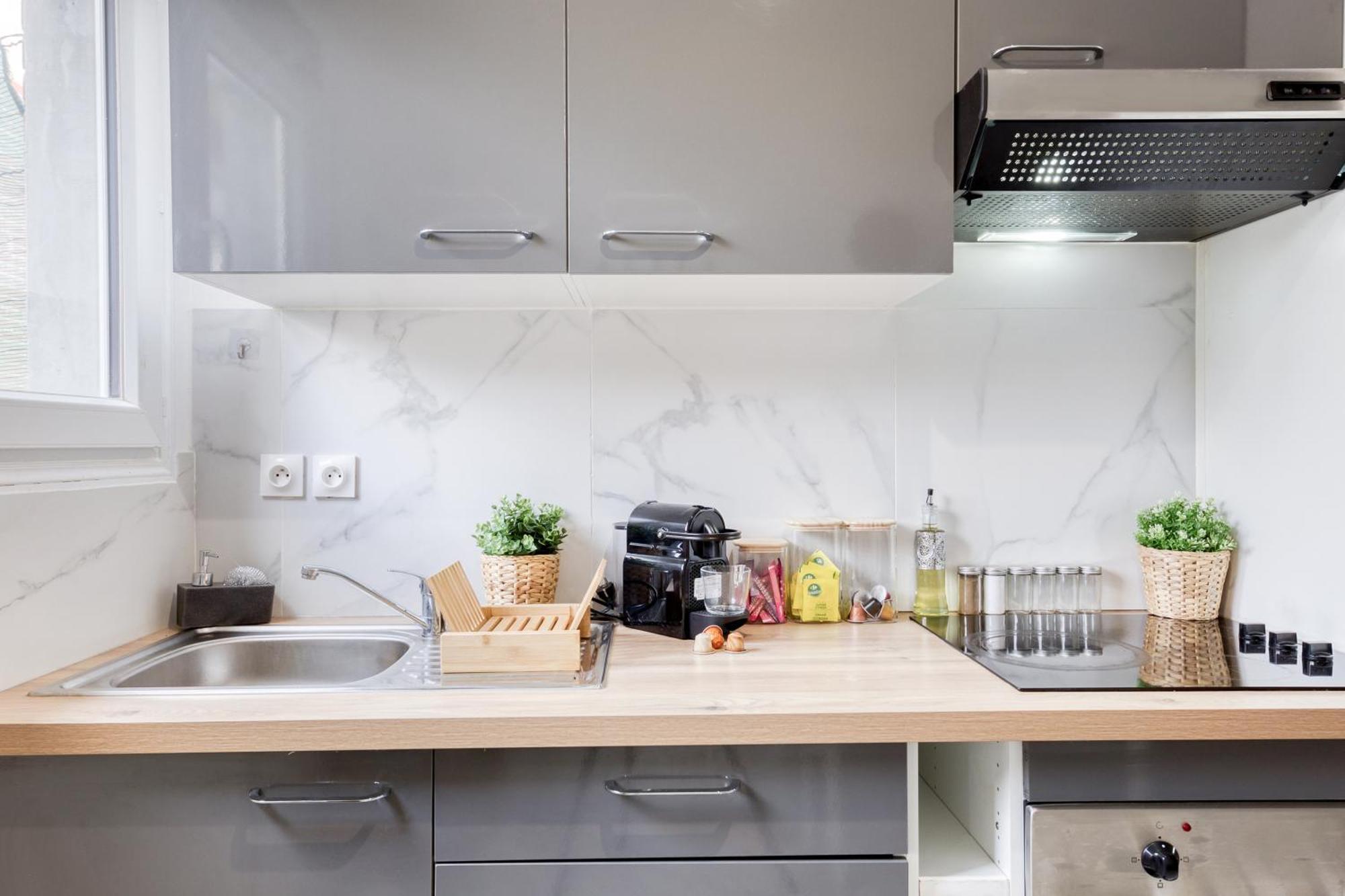 Appartement - 4 Personnes - Parking Prive - Metro 7 - Rer B 拉古尔纳夫 外观 照片