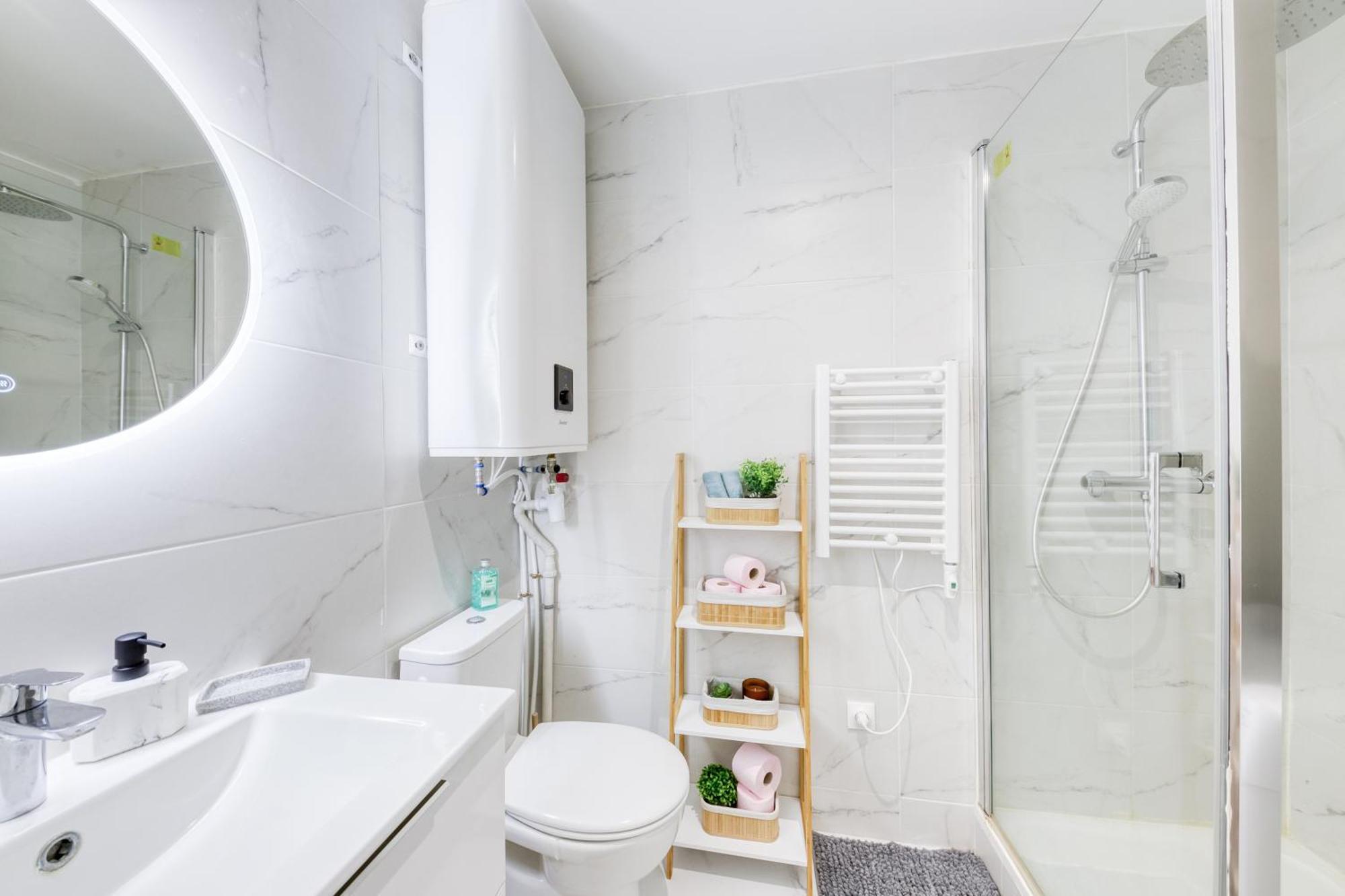Appartement - 4 Personnes - Parking Prive - Metro 7 - Rer B 拉古尔纳夫 外观 照片